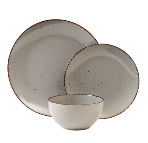 Ensemble de vaisselle Utopia 12 pièces - H2K