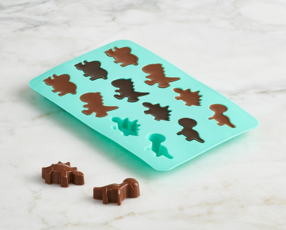 Ensemble de 2 moules en silicone Dinosaure - Trudeau