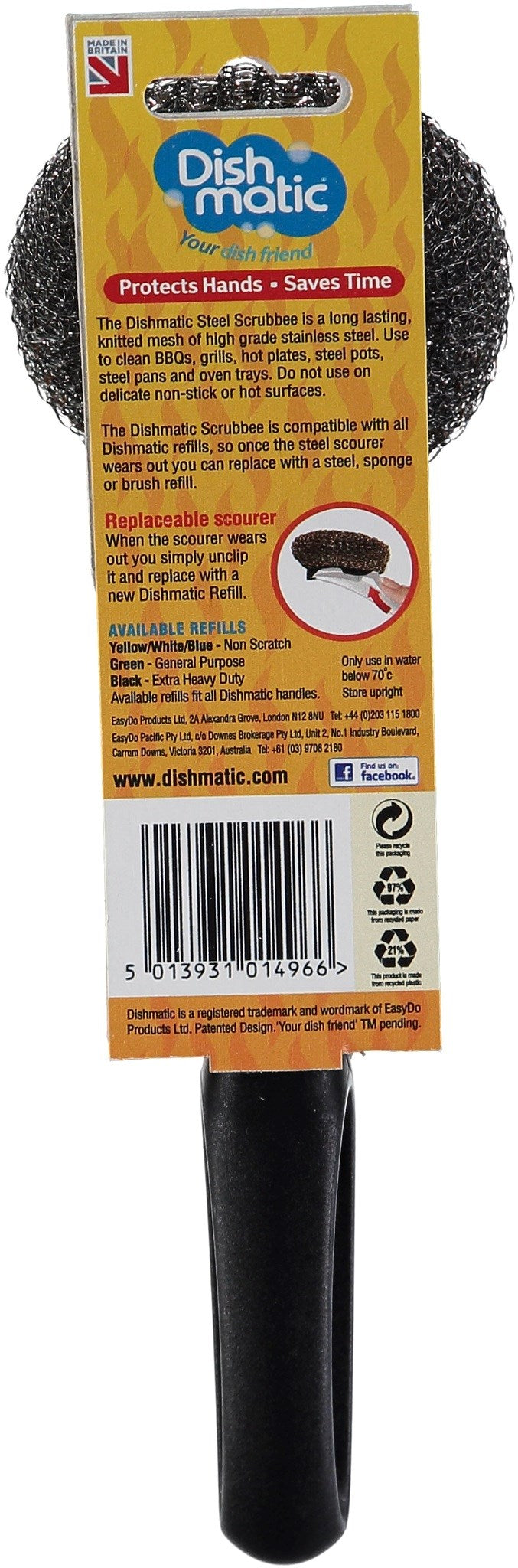 Brosse à récurer 24cm