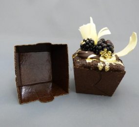 Moules à cuisson carrées paquet de 10