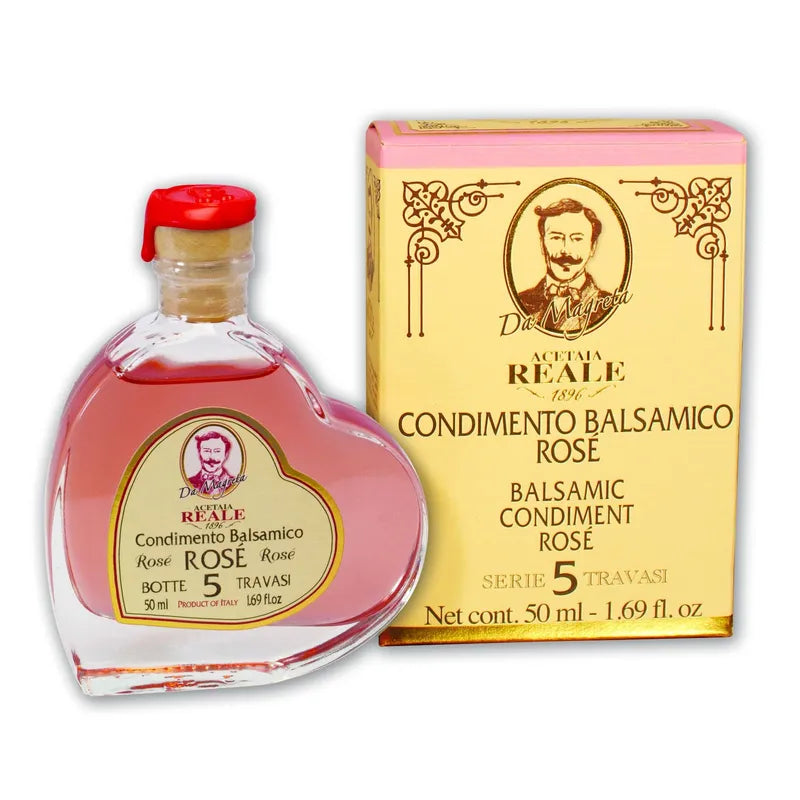 Condiment de balsamique rosé en forme de cœur 50ml