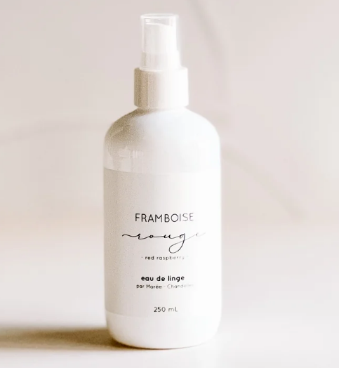 Eau de linge Framboise rouge 250 ml - Marée Chandelles