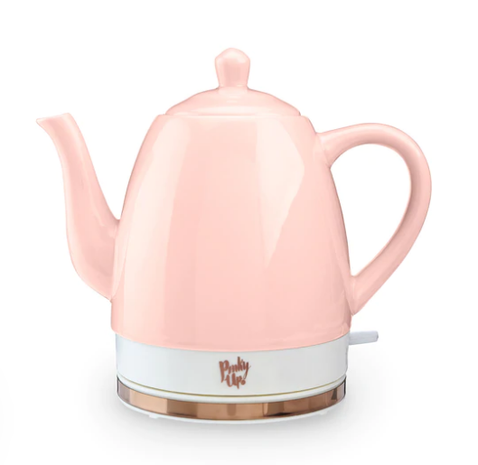 Bouilloire électrique en céramique Rose 1.5 L