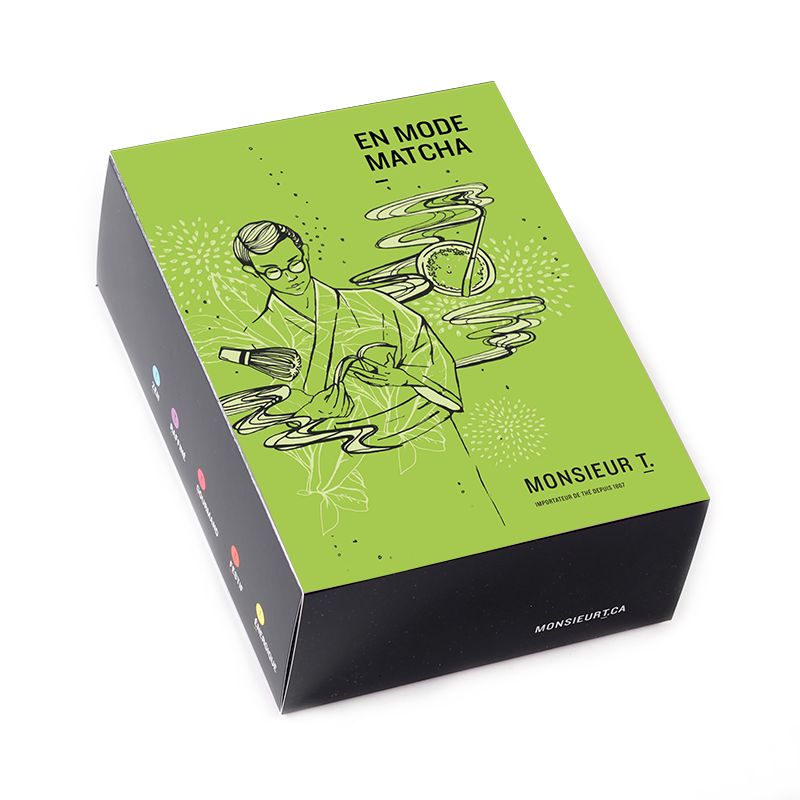 Coffret de thé au matcha
