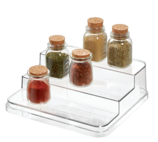 Plastic Spice Rack 10.5 x 9.75 x 3.5 in