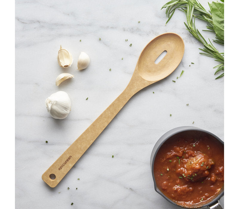 Cuillère trouée en bois 3/8 po - Epicurean