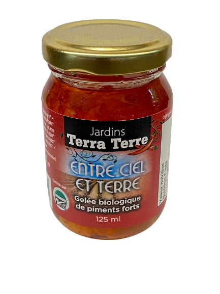 Gelée biologique de piments 125ml