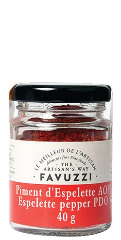 Espelette Pepper PDO 40g - Favuzzi