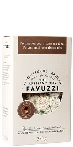 Preparation Risotto with porcini mushrooms 250g