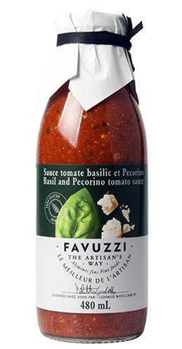 Sauce basilic et pecorino 480 ml - Favuzzi