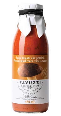 Sauce tomate aux porcinis 480 ml - Favuzzi