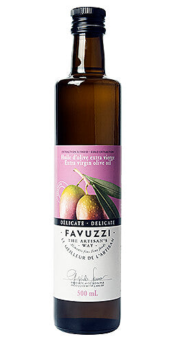 Huile d'olive extra vierge Délicate 500 ml - Favuzzi