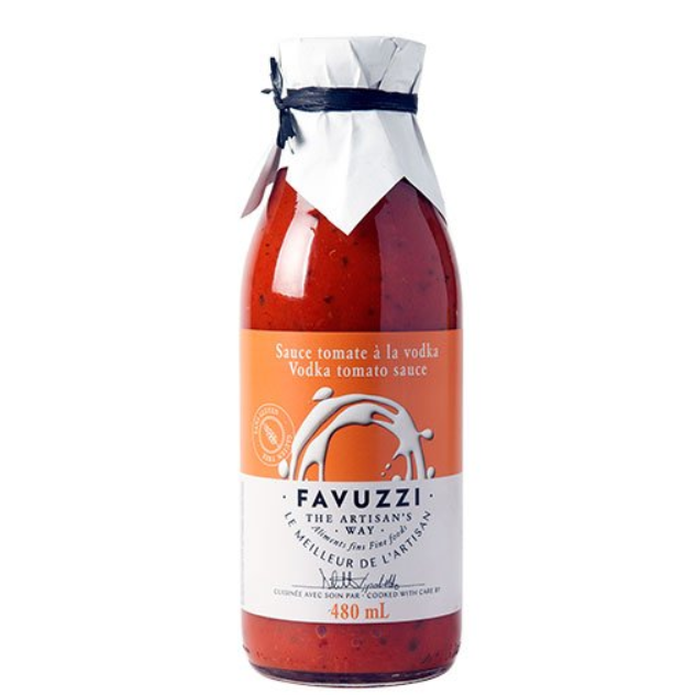 Sauce tomate à la vodka 480 ml - Favuzzi