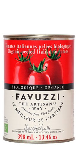 Tomates biologiques pelées- Favuzzi