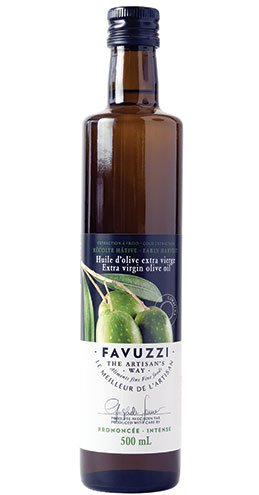 Extra virgin olive oil, pronounced flavor, 500 ml - Favuzzi