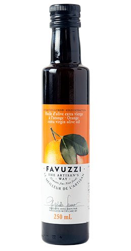 Extra virgin olive oil with orange 250 ml - Favuzzi