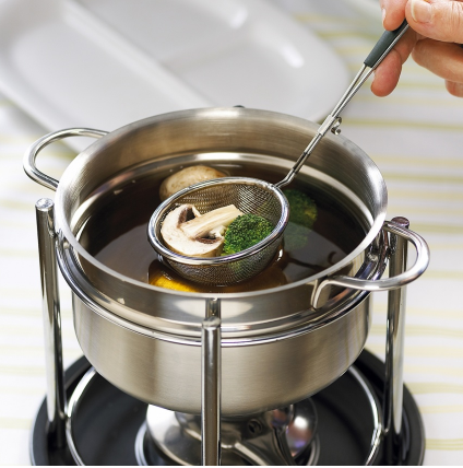 Épuisette à fondue en acier inoxydable - Trudeau