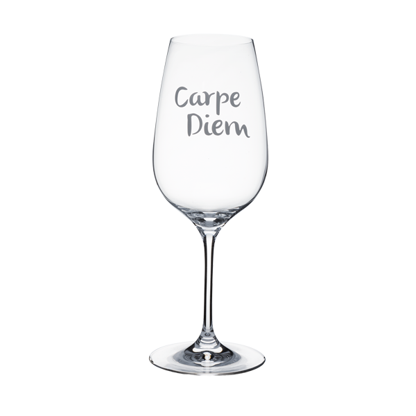 Coupe à vin "Carpe diem" 19oz