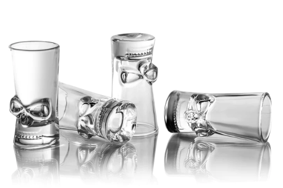 Ensemble de 4 verres à fort Gel de cerveau 44ml