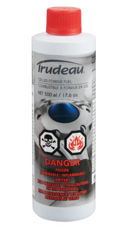 Combustible à fondue en gel 500ml - Trudeau