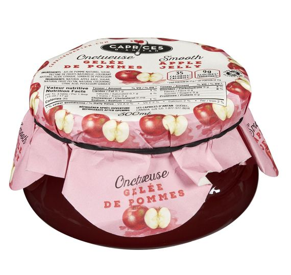 Gelée de pomme onctueuse Caprices 300ml