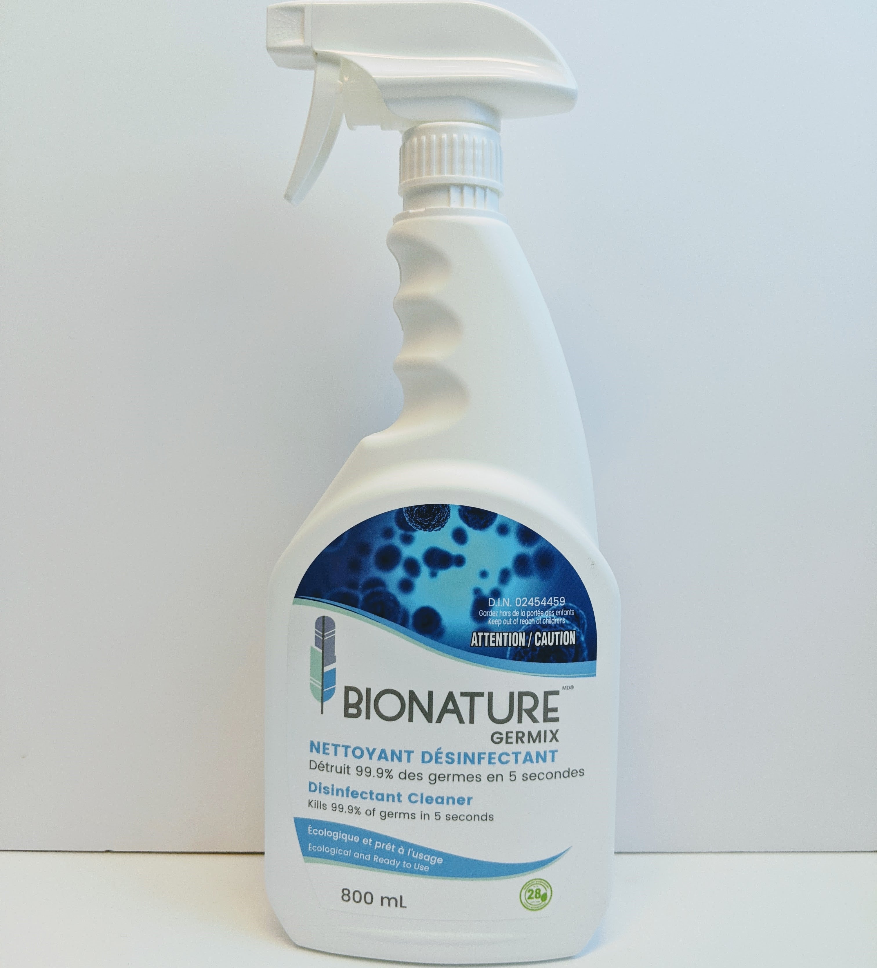 Nettoyant désinfectant Germix 800ml de Bionature