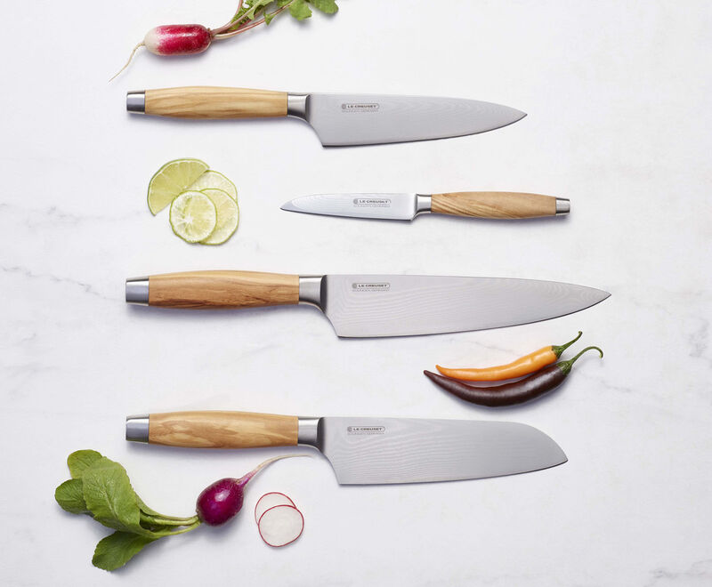 Chef's knife with wooden handle 15cm - Le Creuset