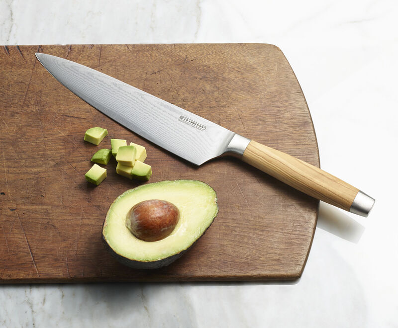 Chef's knife with wooden handle 20cm - Le Creuset