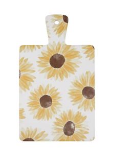 Planche de service en céramique Tournesol