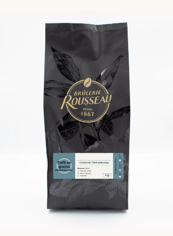 Bag of Guatemala Huehuetenango coffee 1kg - Brûlerie Rousseau