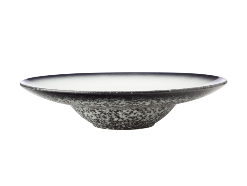 Assiette profonde Caviar Granite 28 cm -  Maxwell & Williams