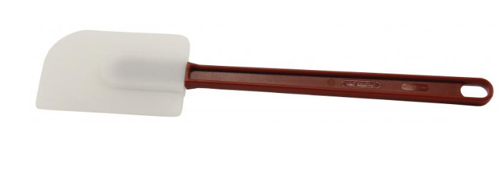 Spatule en silicone avec poignée rouge 14 po - Omcan