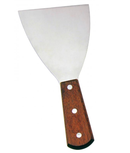 Grattoir avec manche en bois 4 1/2 x 3 po - Omcan