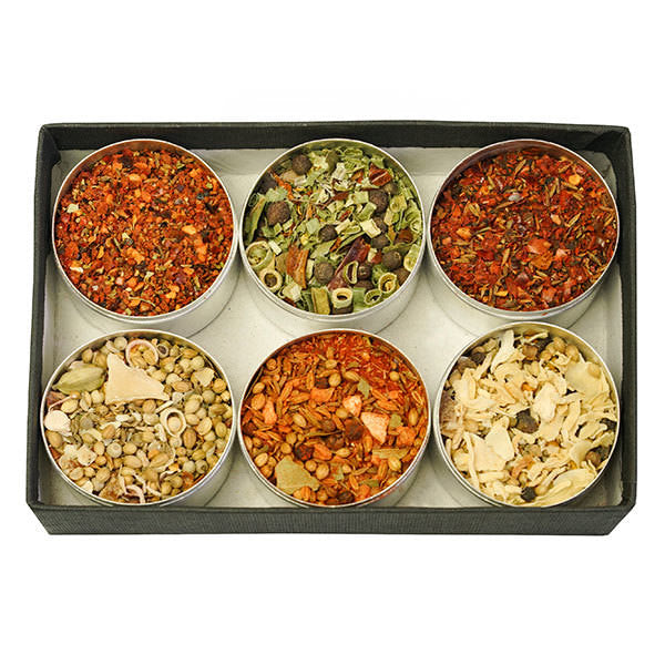 Coffret épices grillades du monde - Épices de cru