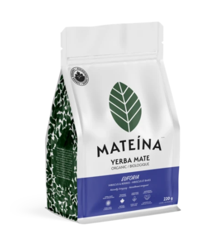 Yerba maté hibiscus et baies 220g - Mateina
