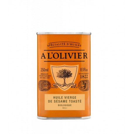 Huile vierge de sésame grillé bio 250ml
