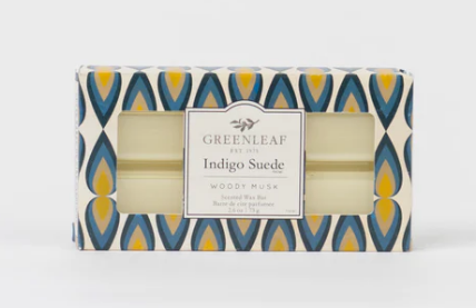 Cire parfumée Indigo Suède 73g - Greenleaf