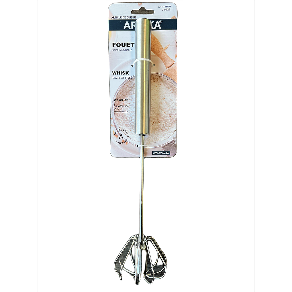 12" Stainless Steel Whisk