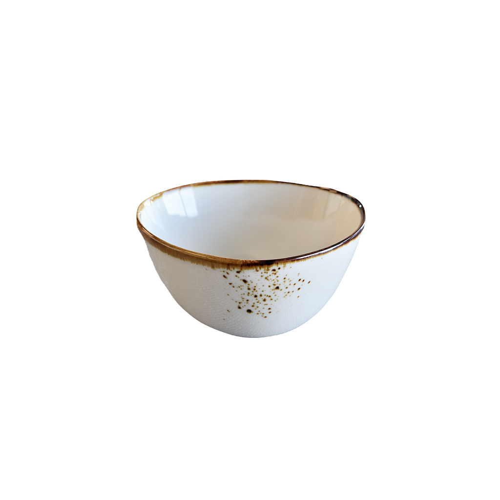 Bol ovale Terra blanc 4,75 po