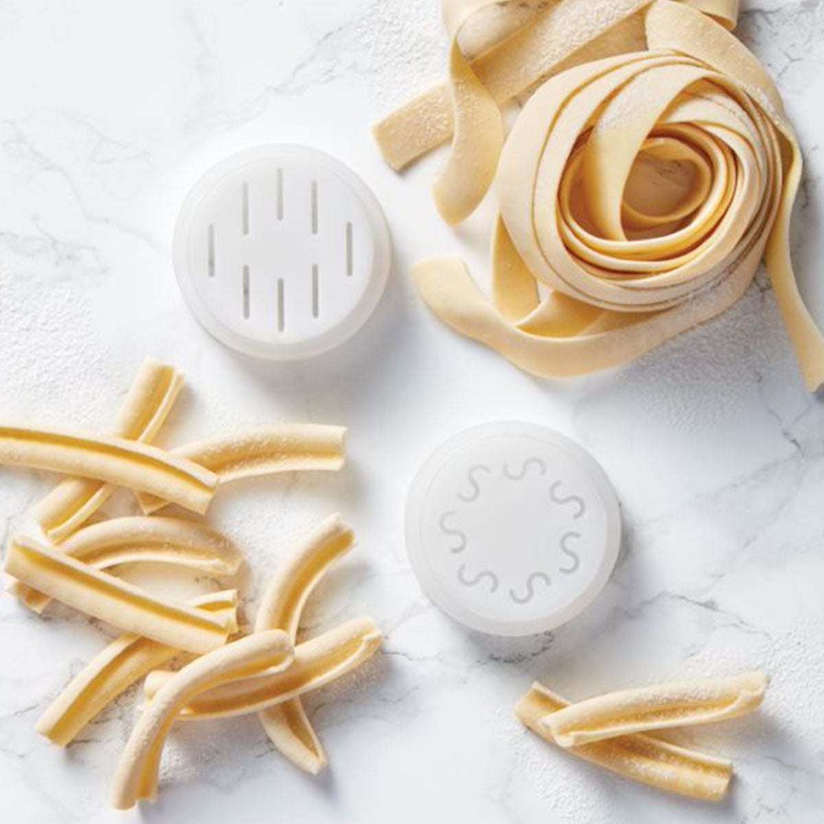 Ensemble de 2 embouts pour machine à pâtes - Ricardo