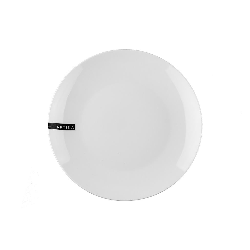 Assiette coupe en porcelaine 10,5 po