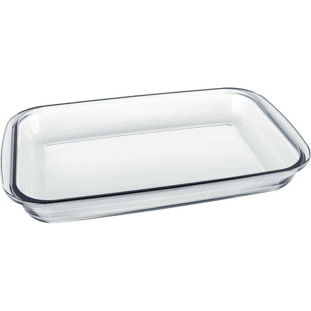Plat de cuisson rectangulaire en verre 1,6 L