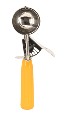 Cuillère à crème glacée 1 5/8oz Jaune - Omcan