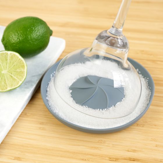 Rimmer à cocktail en silicone Gris