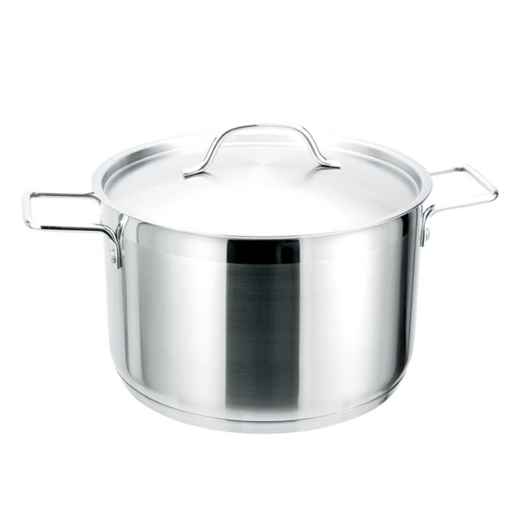 Marmite et couvercle en inox 7.5L