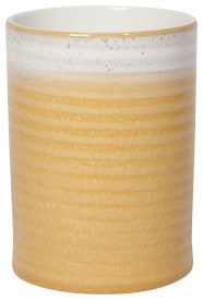 Pot en grès réactif Ocre