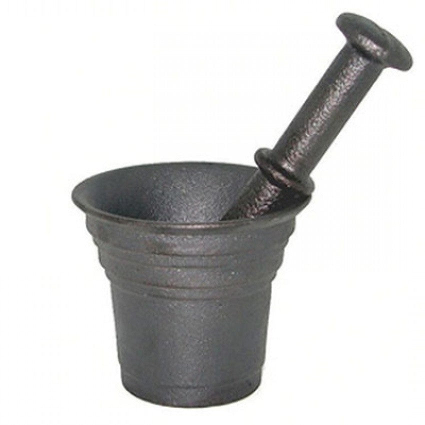 Black Mortar and Pestle