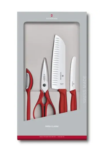 Ensemble de couteaux et accessoires Swiss Classic 4 pièces - Victorinox