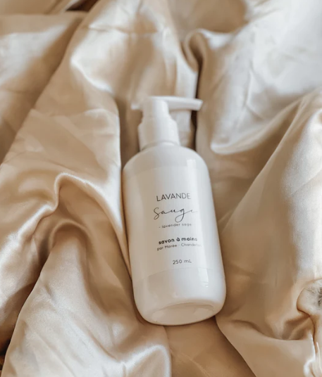 Savon à mains Lavande et sauge 250 ml - Marée Chandelles