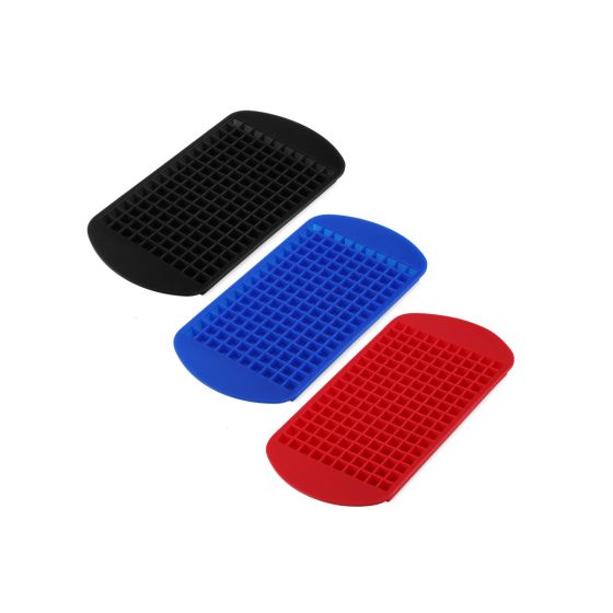 Ensemble de 3 moules à glaçons en silicone